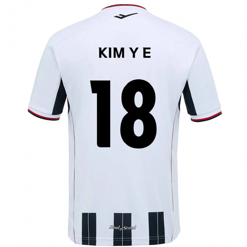 Danxen Męski Kim Young-Eun #18 Czarny Czerwony Wyjazdowa Koszulka 2025/26 Koszulki Klubowe