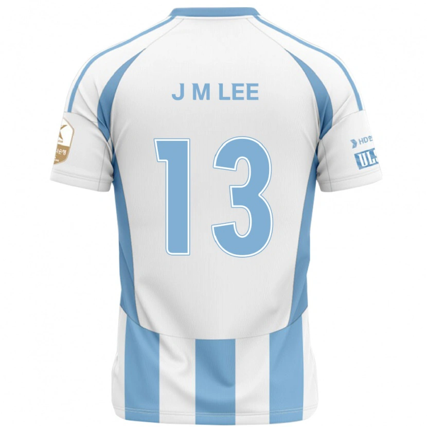 Danxen Męski Myung-Jae Lee #13 Królewski Niebieski Żółty Wyjazdowa Koszulka 2025/26 Koszulki Klubowe