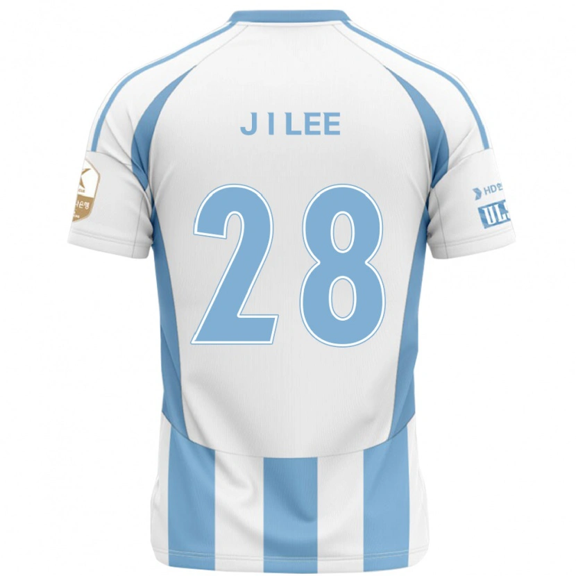 Danxen Męski Jae-Ik Lee #28 Królewski Niebieski Żółty Wyjazdowa Koszulka 2025/26 Koszulki Klubowe