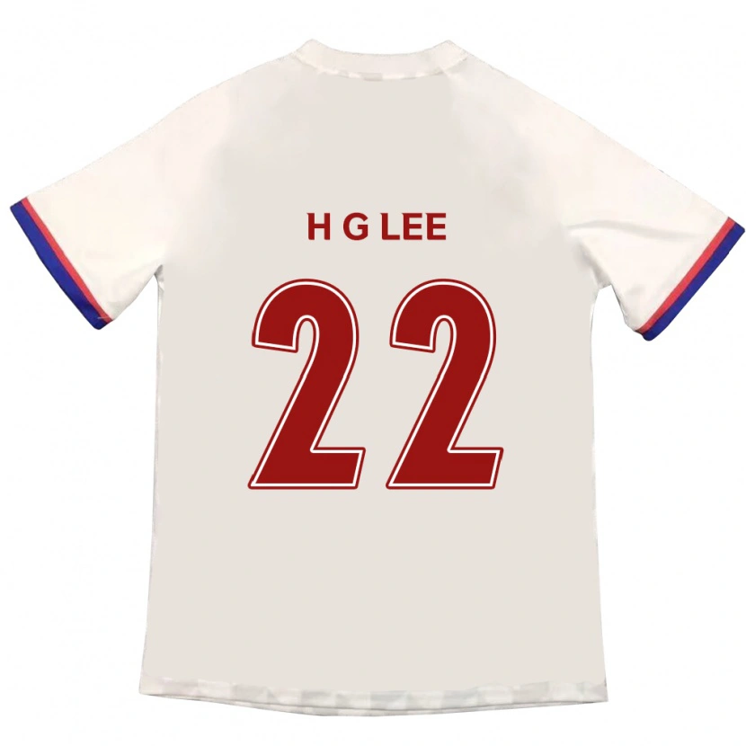 Danxen Męski Gwang-Hyeok Lee #22 Królewski Niebieski Czerwony Wyjazdowa Koszulka 2025/26 Koszulki Klubowe