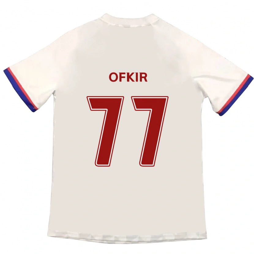 Danxen Męski Mohamed Ofkir #77 Królewski Niebieski Czerwony Wyjazdowa Koszulka 2025/26 Koszulki Klubowe