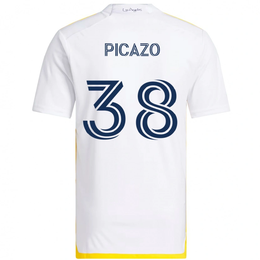 Danxen Kobiety Axel Picazo #38 Fioletowy Niebieski Domowa Koszulka 2025/26 Koszulki Klubowe