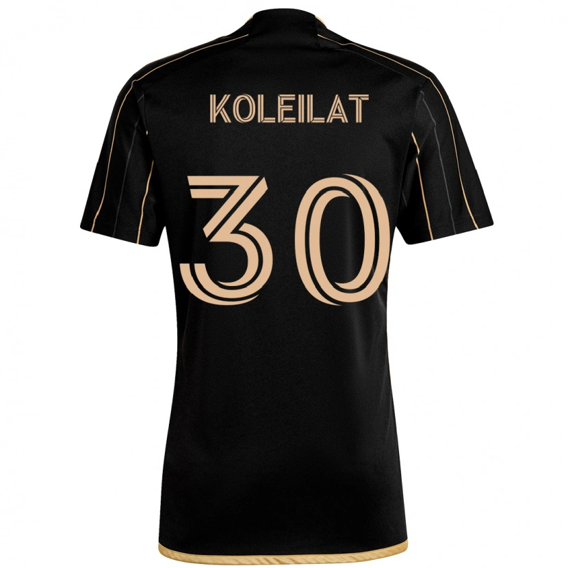 Danxen Kobiety Jassem Koleilat #30 Czarny Brązowy Domowa Koszulka 2025/26 Koszulki Klubowe