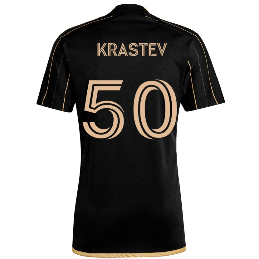 Danxen Kobiety Filip Krastev #50 Biały Brązowy Domowa Koszulka 2025/26 Koszulki Klubowe