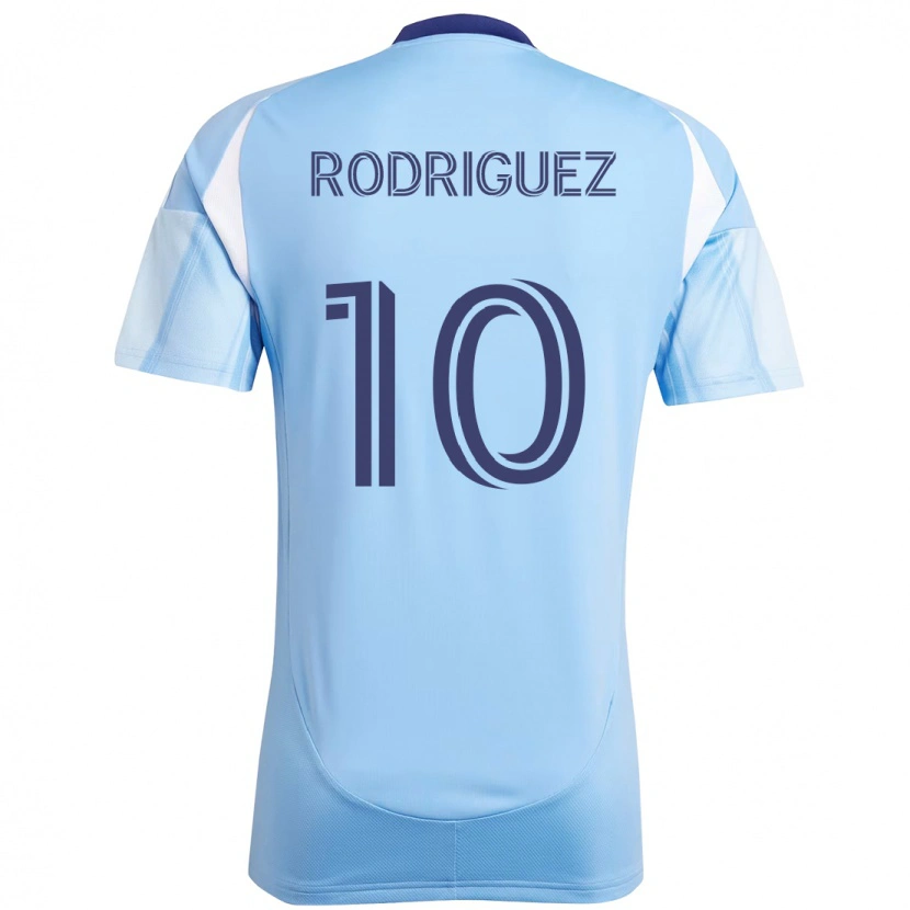 Danxen Kobiety Santiago Rodríguez #10 Czarny Niebieski Pomarańczowy Domowa Koszulka 2025/26 Koszulki Klubowe
