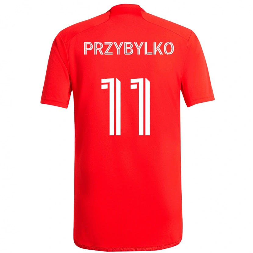 Danxen Kobiety Kacper Przybylko #11 Jasne Błękitne Niebieski Domowa Koszulka 2025/26 Koszulki Klubowe