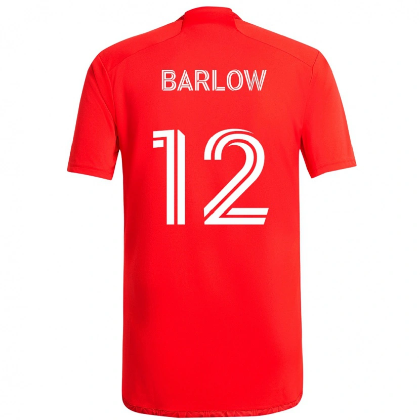 Danxen Kobiety Tom Barlow #12 Jasne Błękitne Niebieski Domowa Koszulka 2025/26 Koszulki Klubowe