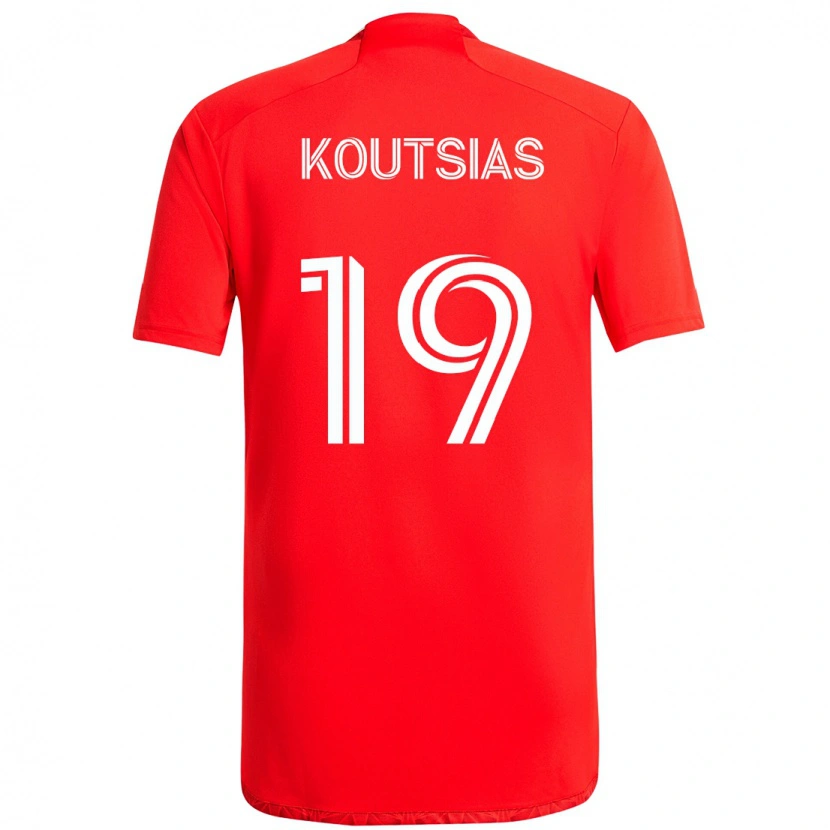 Danxen Kobiety Georgios Koutsias #19 Jasne Błękitne Niebieski Domowa Koszulka 2025/26 Koszulki Klubowe