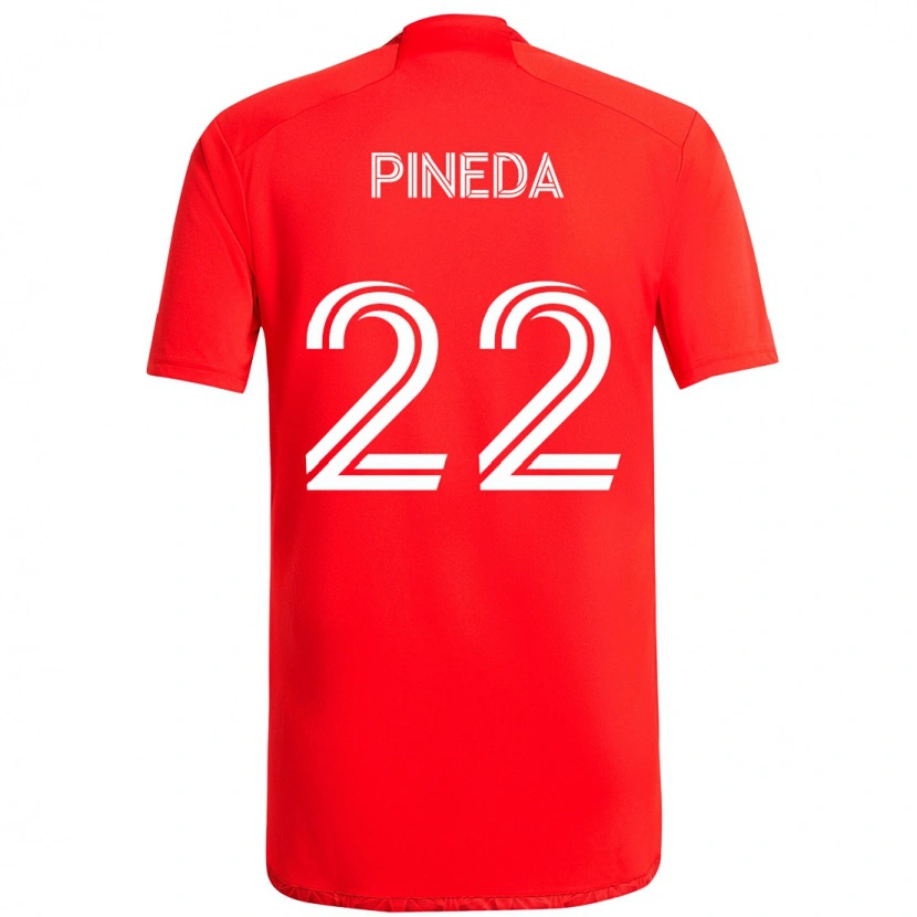 Danxen Kobiety Mauricio Pineda #22 Jasne Błękitne Niebieski Domowa Koszulka 2025/26 Koszulki Klubowe