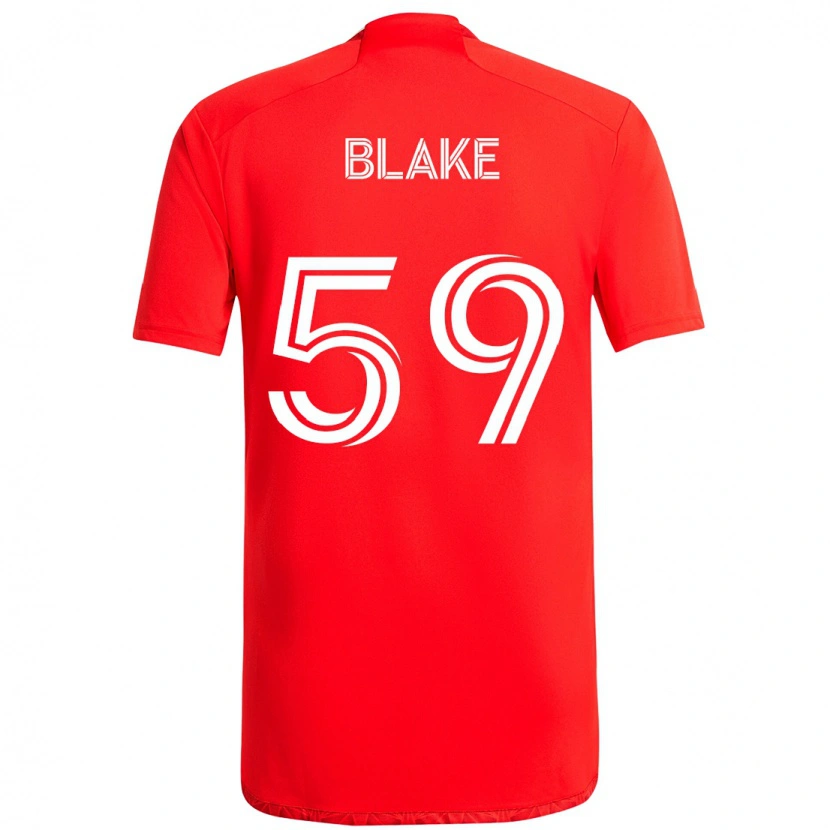 Danxen Kobiety Romain Blake #59 Jasne Błękitne Niebieski Domowa Koszulka 2025/26 Koszulki Klubowe