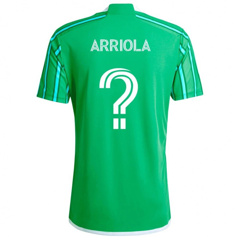 Danxen Kobiety Paul Arriola #0 Jasnoniebieski Domowa Koszulka 2025/26 Koszulki Klubowe