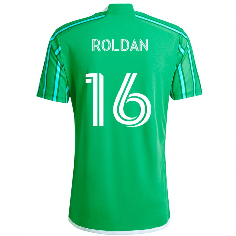 Danxen Kobiety Álex Roldán #16 Jasnoniebieski Domowa Koszulka 2025/26 Koszulki Klubowe