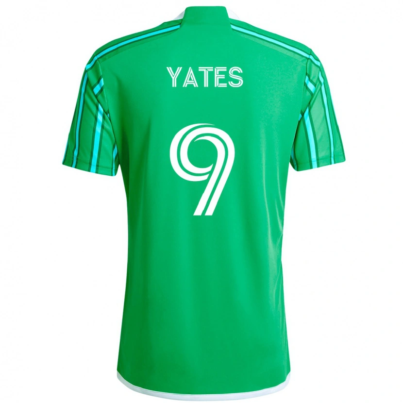 Danxen Kobiety Summer Yates #9 Jasnoniebieski Domowa Koszulka 2025/26 Koszulki Klubowe