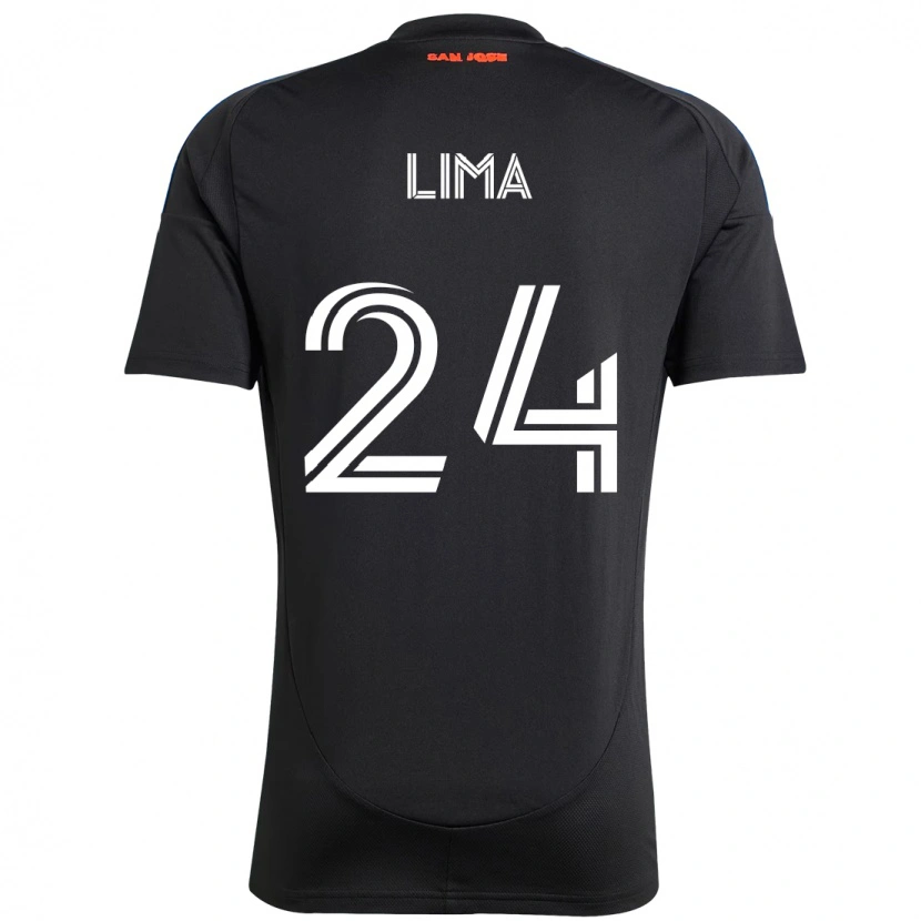 Danxen Kobiety Nick Lima #24 Biały Czerwony Domowa Koszulka 2025/26 Koszulki Klubowe