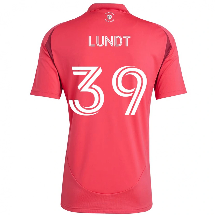 Danxen Kobiety Ben Lundt #39 Magenta Biały Domowa Koszulka 2025/26 Koszulki Klubowe