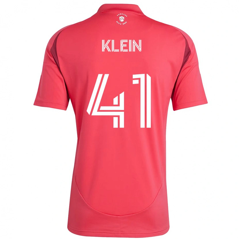 Danxen Kobiety Johnny Klein #41 Magenta Biały Domowa Koszulka 2025/26 Koszulki Klubowe