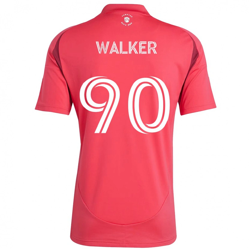 Danxen Kobiety Eric Walker #90 Magenta Biały Domowa Koszulka 2025/26 Koszulki Klubowe
