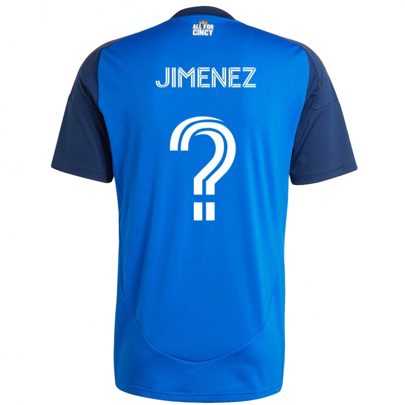 Danxen Kobiety Joshua Jimenez #0 Biały Niebieski Pomarańczowy Domowa Koszulka 2025/26 Koszulki Klubowe