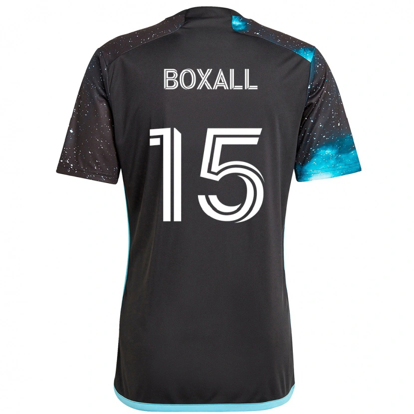 Danxen Kobiety Michael Boxall #15 Błękitny Domowa Koszulka 2025/26 Koszulki Klubowe
