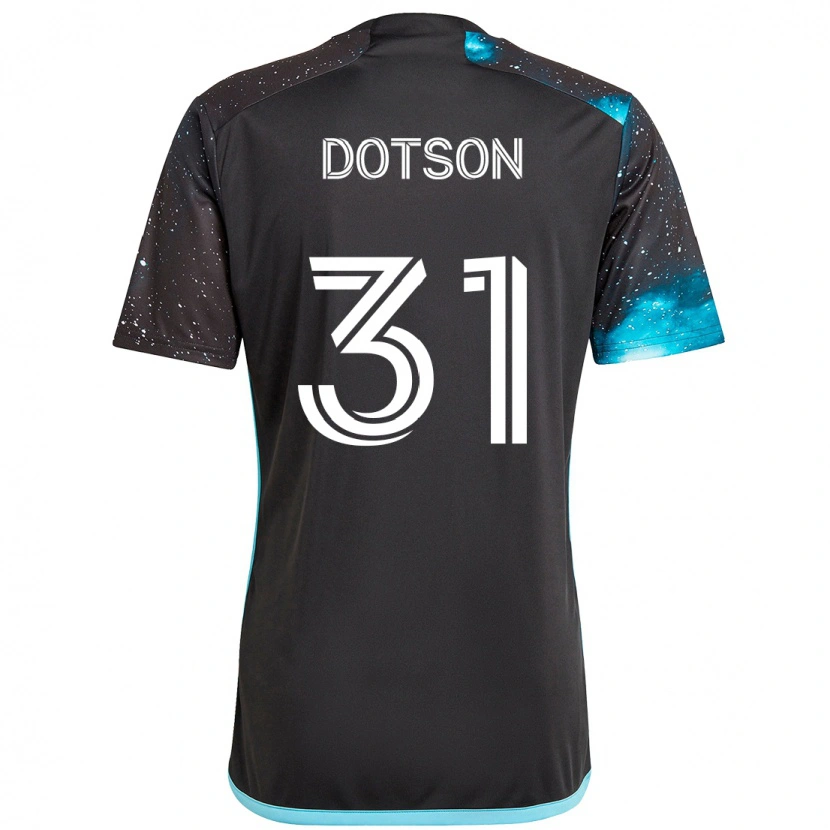 Danxen Kobiety Hassani Dotson #31 Błękitny Domowa Koszulka 2025/26 Koszulki Klubowe