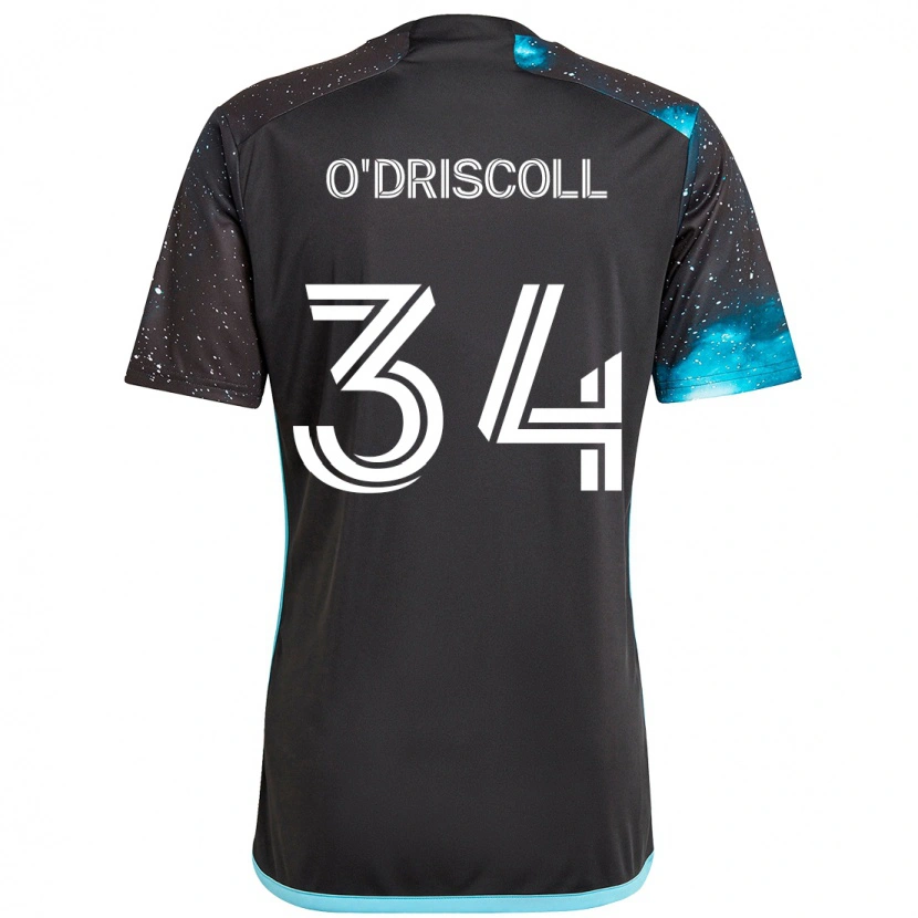 Danxen Kobiety Rory O'driscoll #34 Błękitny Domowa Koszulka 2025/26 Koszulki Klubowe
