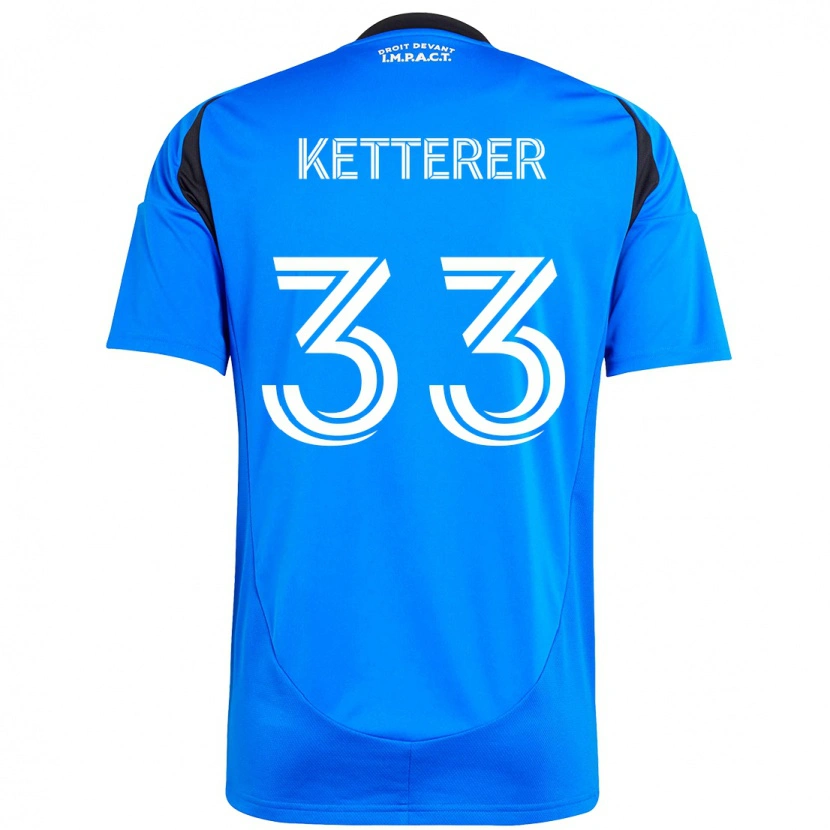 Danxen Kobiety Logan Ketterer #33 Błękitny Ciemnoniebieski Domowa Koszulka 2025/26 Koszulki Klubowe