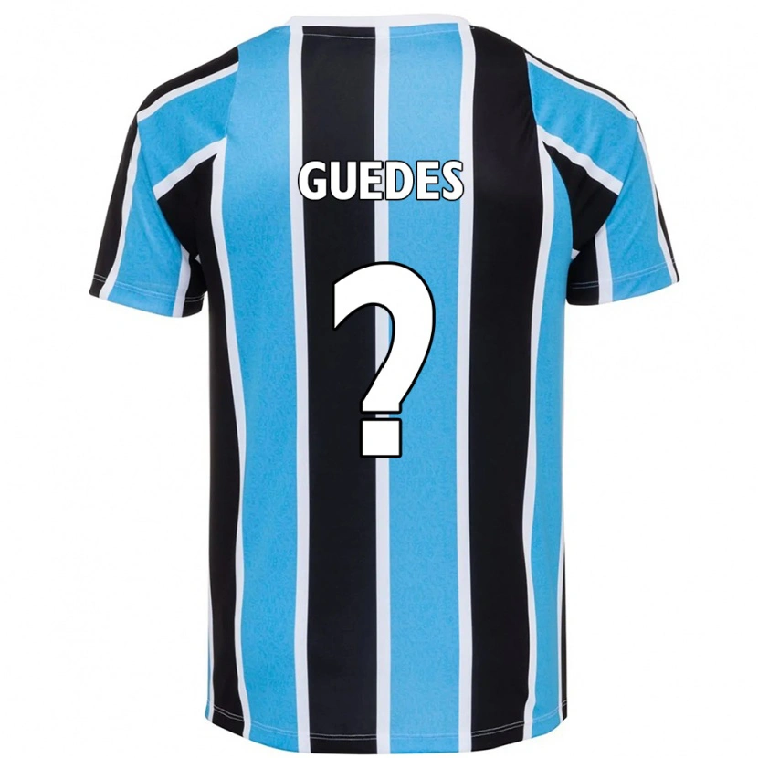 Danxen Kobiety Guilherme Guedes #0 Biały Niebieski Domowa Koszulka 2025/26 Koszulki Klubowe