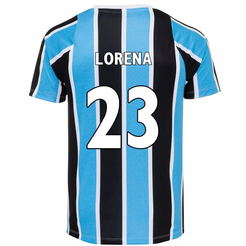 Danxen Kobiety Lorena #23 Biały Niebieski Domowa Koszulka 2025/26 Koszulki Klubowe