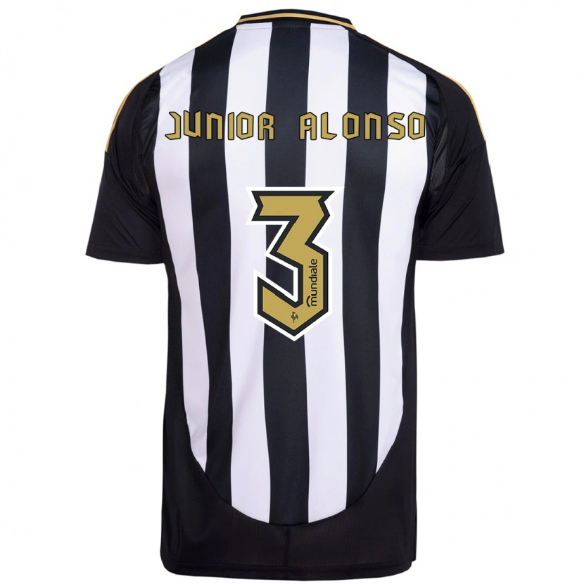 Danxen Kobiety Junior Alonso #3 Złamana Biel Domowa Koszulka 2025/26 Koszulki Klubowe