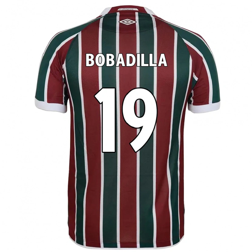 Danxen Kobiety Raul Bobadilla #19 Biały Zielony Bordowy Domowa Koszulka 2025/26 Koszulki Klubowe