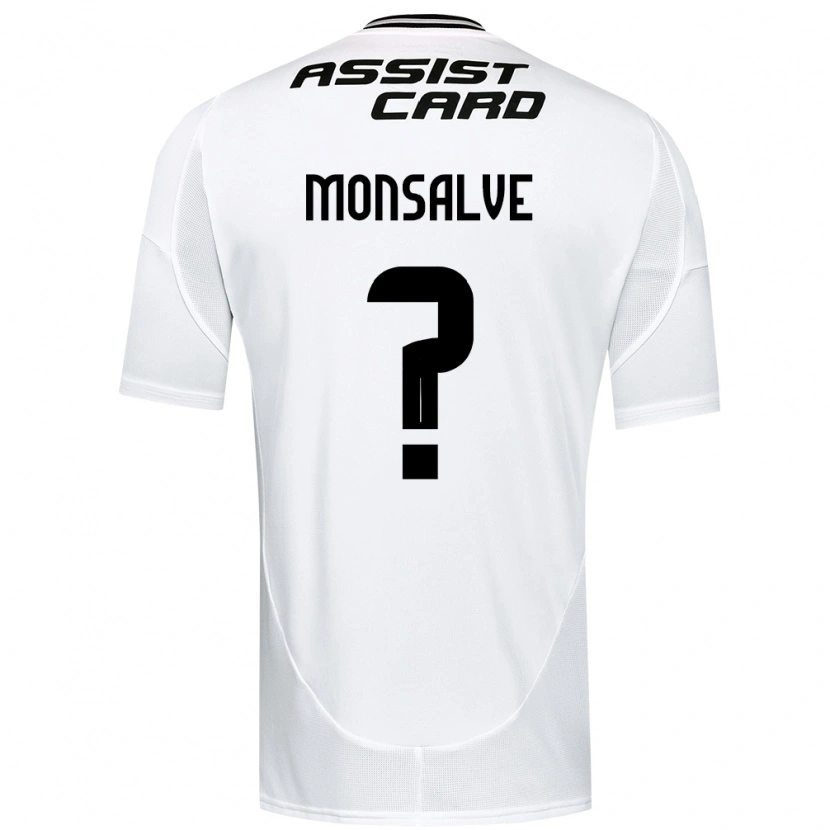 Danxen Kobiety Gaspar Monsalve #0 Czarny Biały Domowa Koszulka 2025/26 Koszulki Klubowe