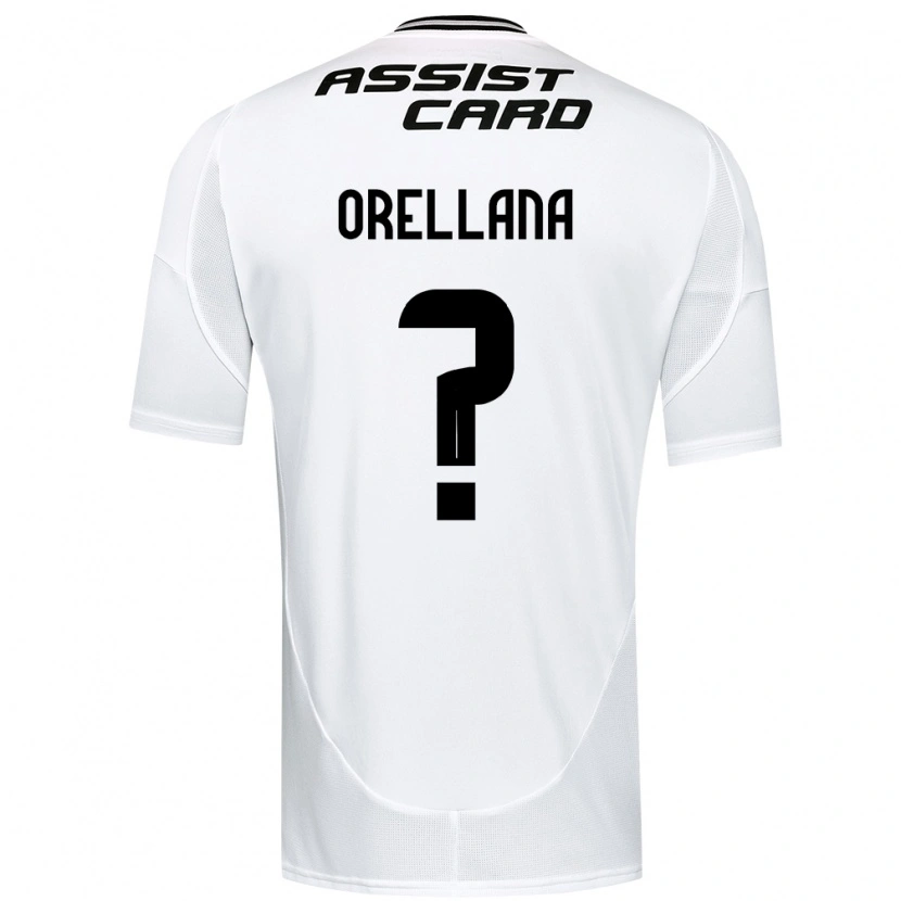 Danxen Kobiety Matias Orellana #0 Czarny Biały Domowa Koszulka 2025/26 Koszulki Klubowe