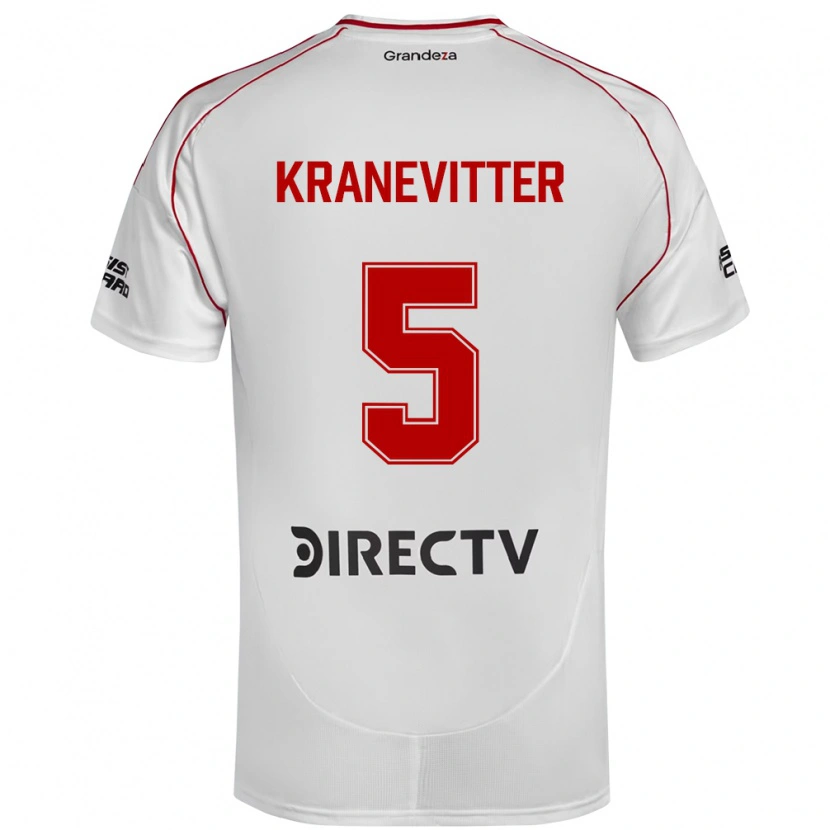 Danxen Kobiety Matías Kranevitter #5 Burgundzki Magenta Domowa Koszulka 2025/26 Koszulki Klubowe