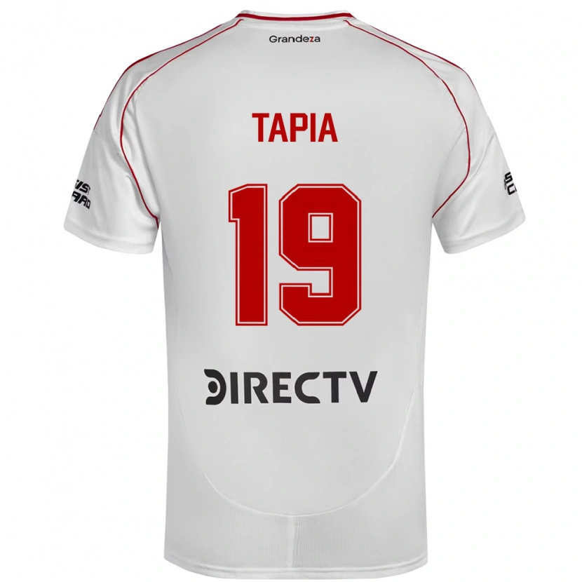 Danxen Kobiety Gonzalo Tapia #19 Burgundzki Magenta Domowa Koszulka 2025/26 Koszulki Klubowe
