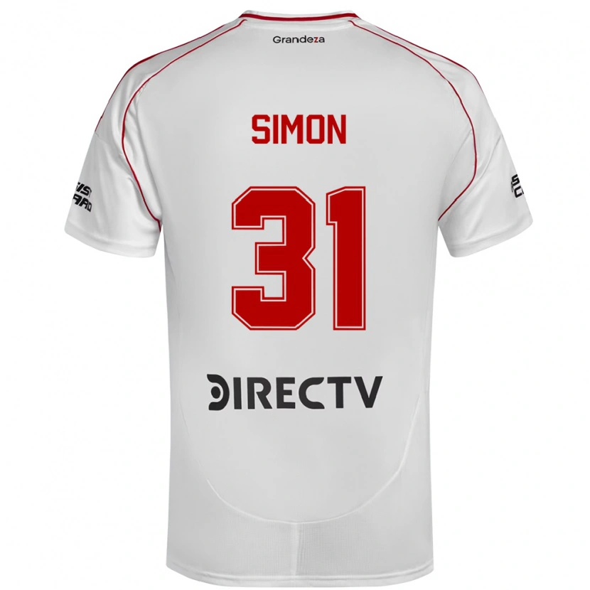 Danxen Kobiety Santiago Simón #31 Burgundzki Magenta Domowa Koszulka 2025/26 Koszulki Klubowe