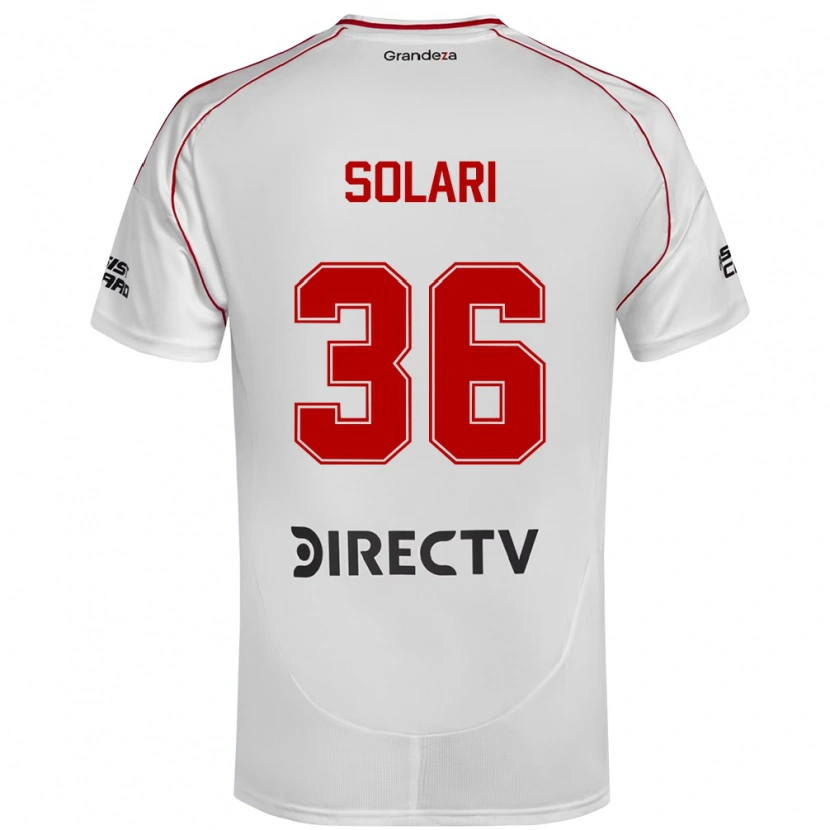 Danxen Kobiety Pablo Solari #36 Burgundzki Magenta Domowa Koszulka 2025/26 Koszulki Klubowe