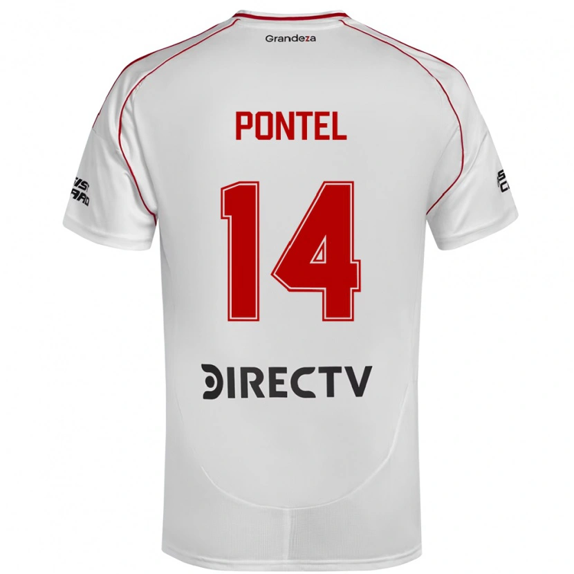 Danxen Kobiety Daniela Pontel #14 Burgundzki Magenta Domowa Koszulka 2025/26 Koszulki Klubowe
