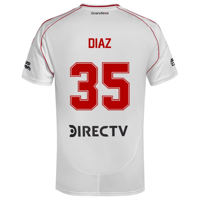 Danxen Kobiety Leonardo Diaz #35 Burgundzki Magenta Domowa Koszulka 2025/26 Koszulki Klubowe