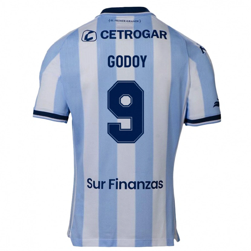 Danxen Kobiety Santiago Godoy #9 Ciemnoniebieski Domowa Koszulka 2025/26 Koszulki Klubowe