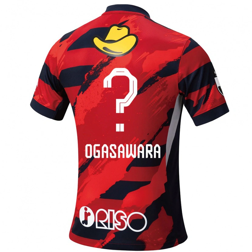 Danxen Kobiety Hiro Ogasawara #0 Czerwony Czarny Domowa Koszulka 2025/26 Koszulki Klubowe