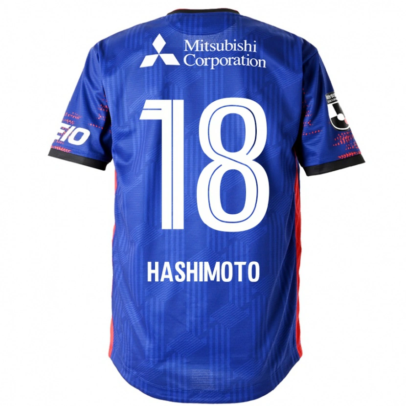 Danxen Kobiety Kento Hashimoto #18 Biały Czarny Domowa Koszulka 2025/26 Koszulki Klubowe