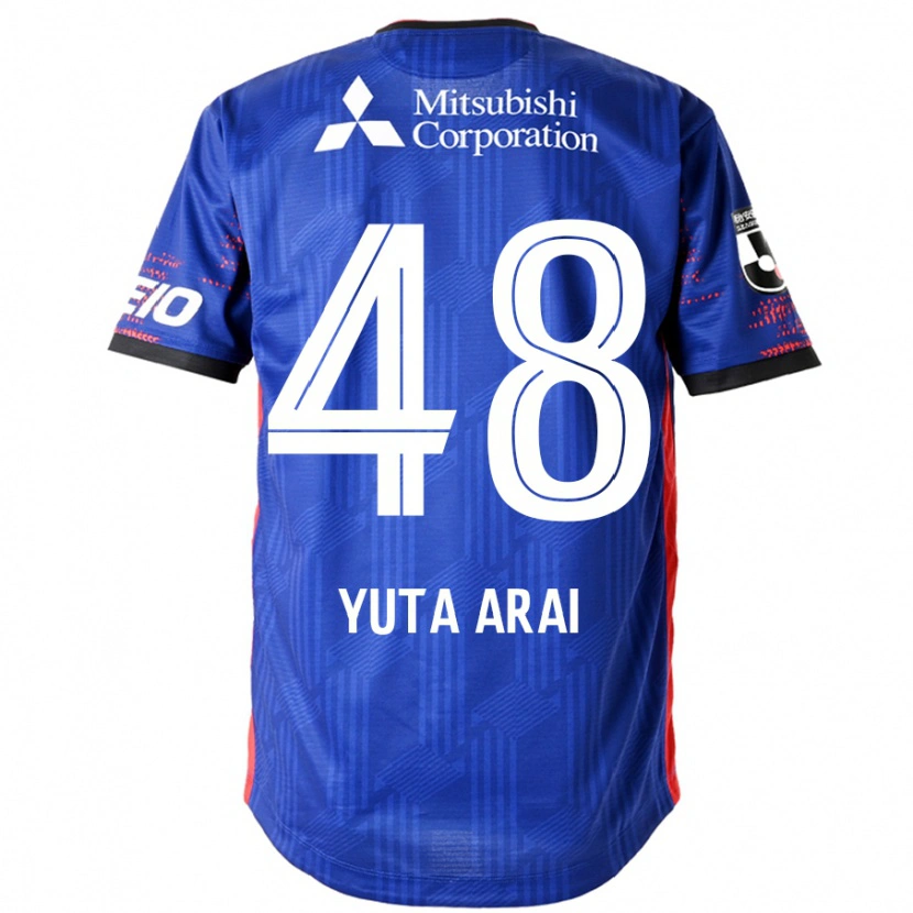 Danxen Kobiety Yuta Arai #48 Biały Czarny Domowa Koszulka 2025/26 Koszulki Klubowe