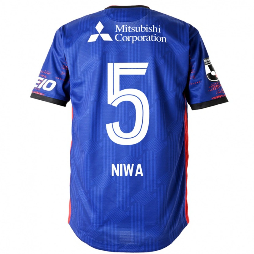 Danxen Kobiety Daiki Niwa #5 Biały Czarny Domowa Koszulka 2025/26 Koszulki Klubowe