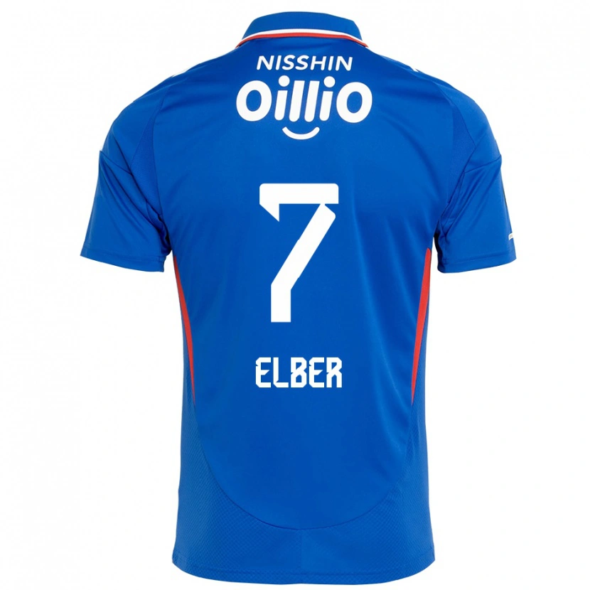 Danxen Kobiety Élber #7 Biały Królewski Niebieski Domowa Koszulka 2025/26 Koszulki Klubowe
