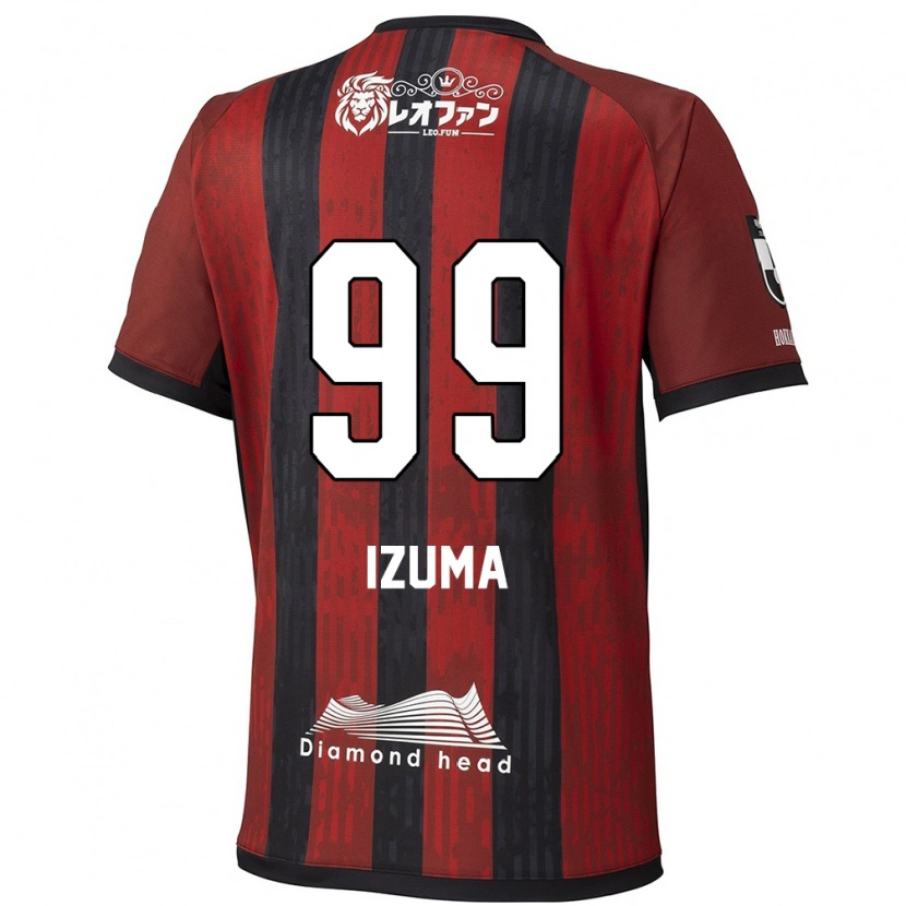Danxen Kobiety Shido Izuma #99 Niebieski Czerwony Domowa Koszulka 2025/26 Koszulki Klubowe