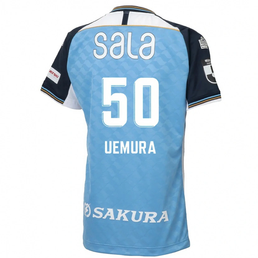 Danxen Kobiety Hiroto Uemura #50 Biały Czarny Domowa Koszulka 2025/26 Koszulki Klubowe