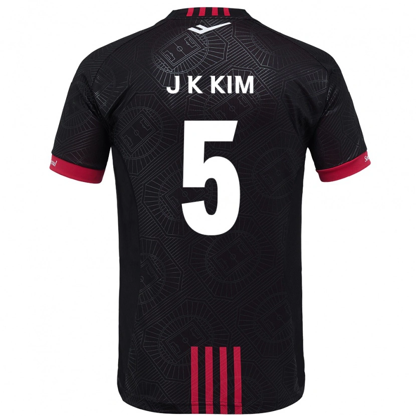 Danxen Kobiety Jae-Kang Kim #5 Biały Czarny Domowa Koszulka 2025/26 Koszulki Klubowe