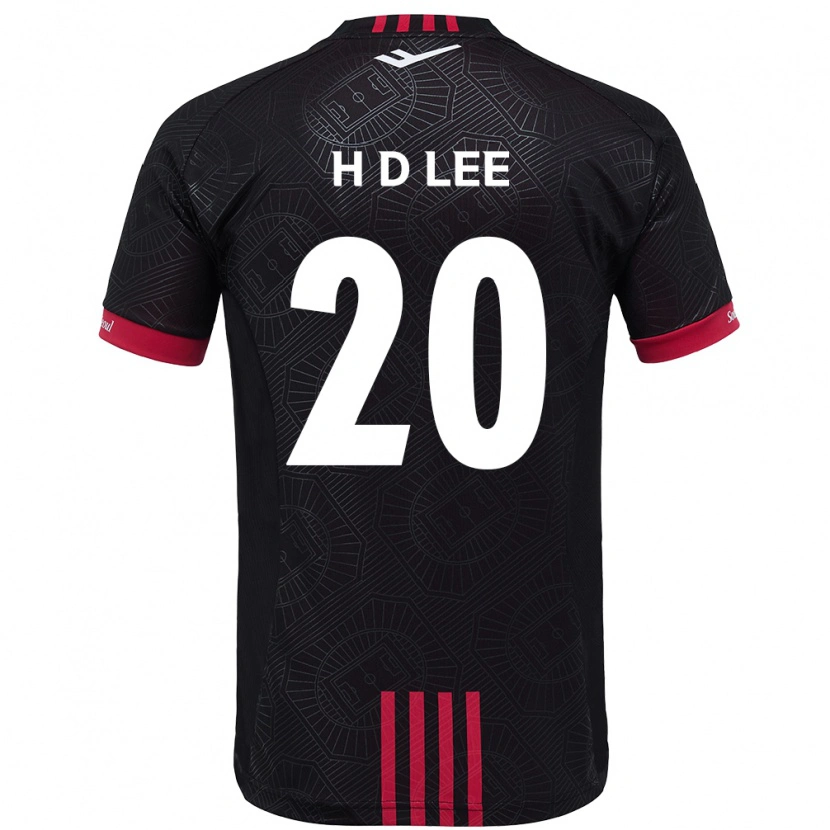 Danxen Kobiety Han-Do Lee #20 Biały Czarny Domowa Koszulka 2025/26 Koszulki Klubowe