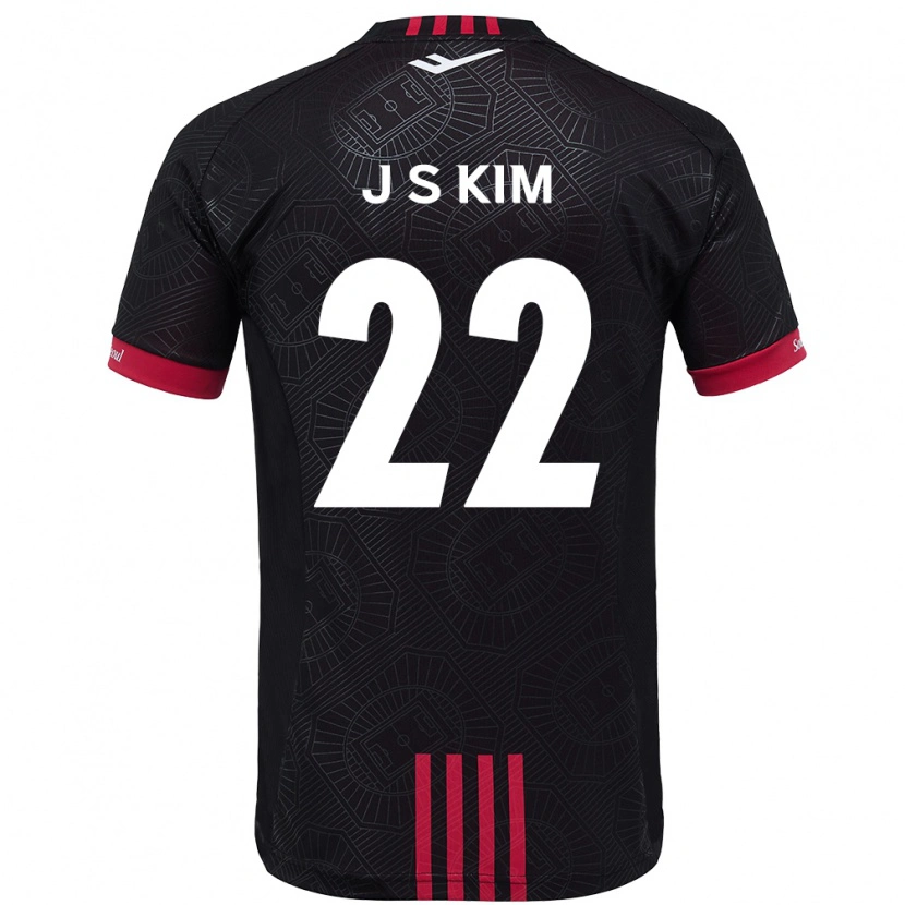 Danxen Kobiety Jin-Su Kim #22 Biały Czarny Domowa Koszulka 2025/26 Koszulki Klubowe