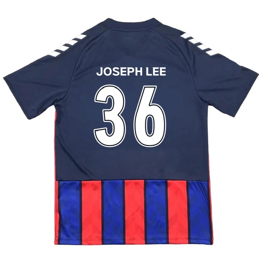 Danxen Kobiety Joseph Lee #36 Złamana Biel Czerwony Domowa Koszulka 2025/26 Koszulki Klubowe